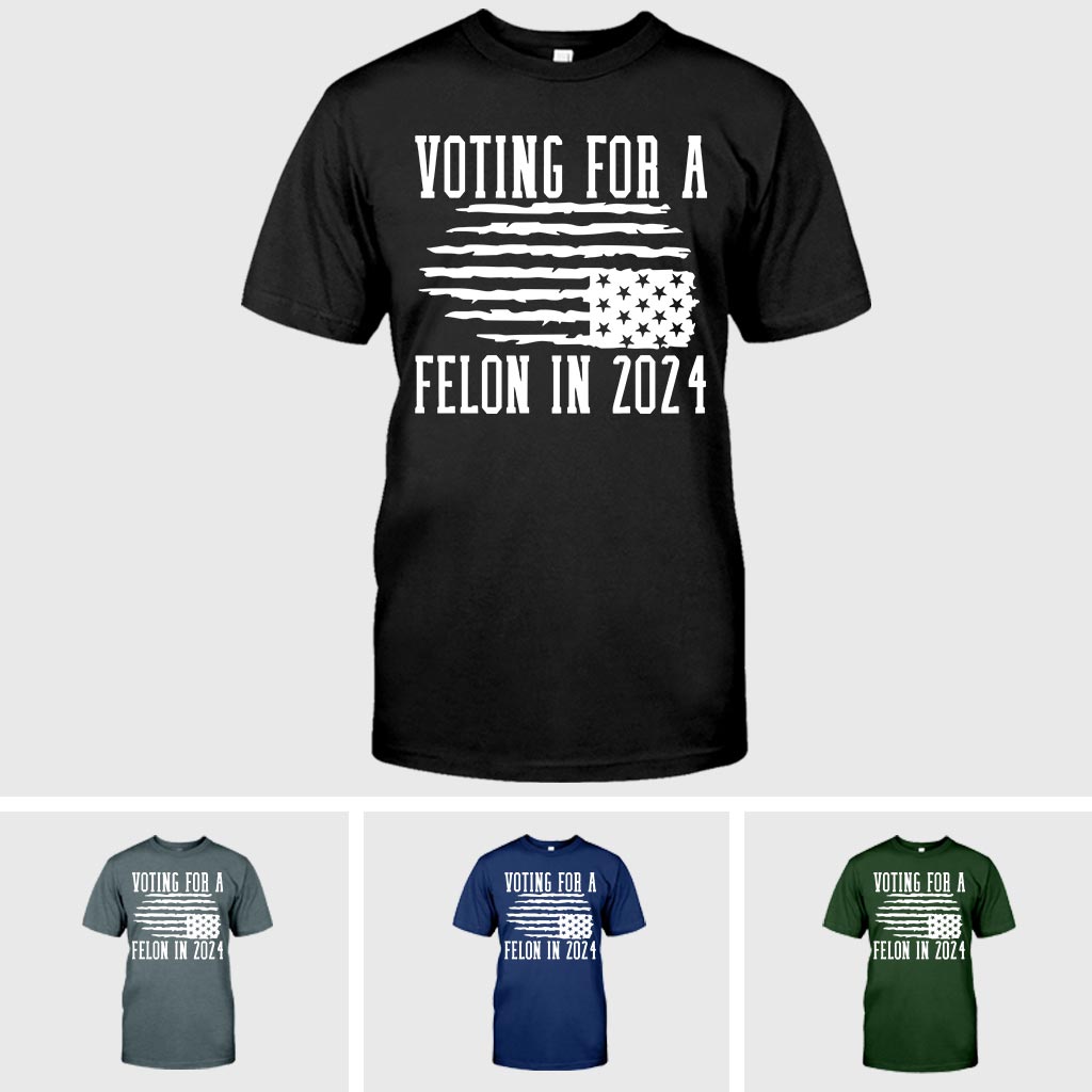 T-shirt « Votez pour Trump le criminel 2024 », T-shirt « Nation en détresse » avec le drapeau, T-shirt « Votez Trump », T-shirt « Libérez Trump », Cadeau de soutien à Trump