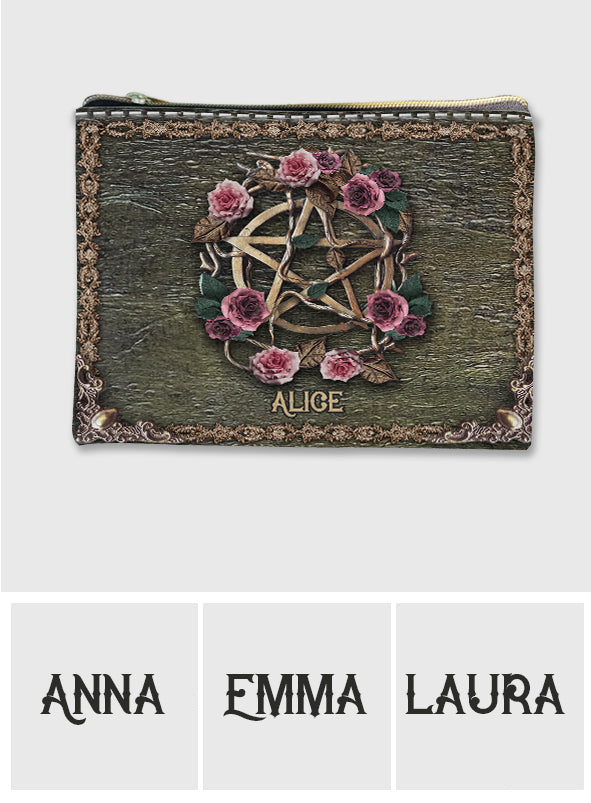 Le vieux sac d'objets de sorcière - Pochette de sorcière personnalisée