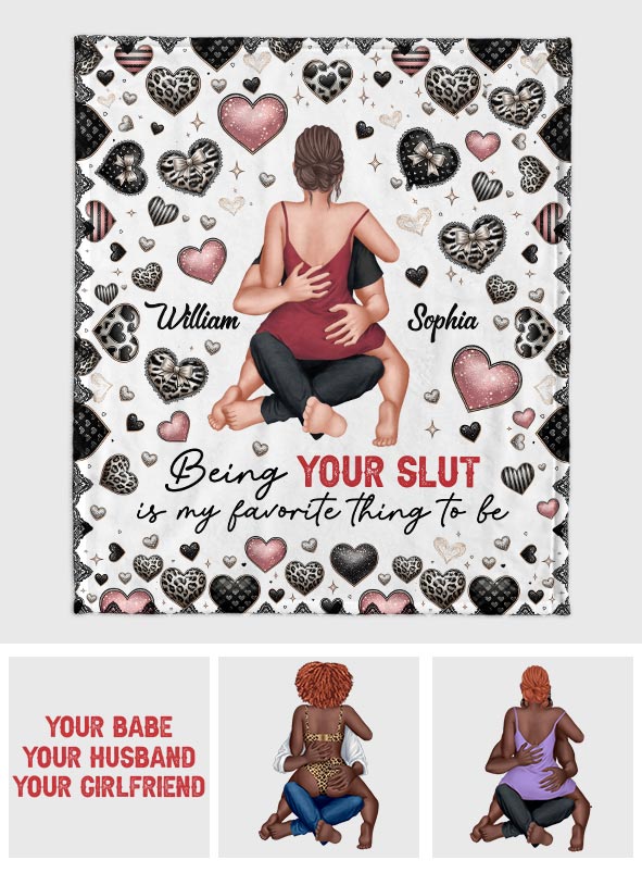 Mon truc préféré - Couverture personnalisée pour couple