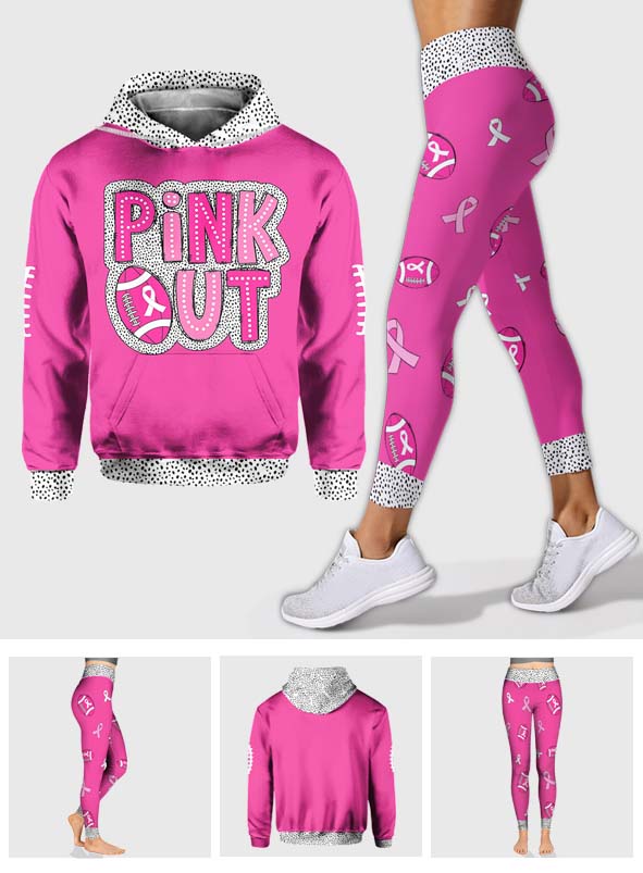 Pink Out - Breast Cancer Awareness Hoodie and Leggings