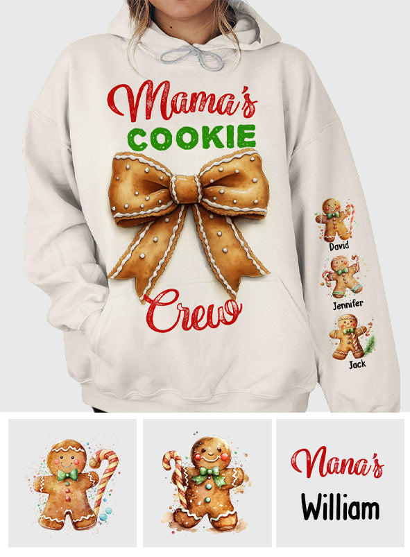 L'équipe de biscuits de grand-mère - T-shirt personnalisé « Maman »
