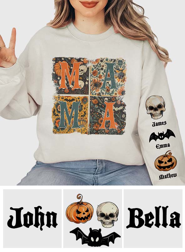 Spooky Mama - Personalized Mother All Over Shirt