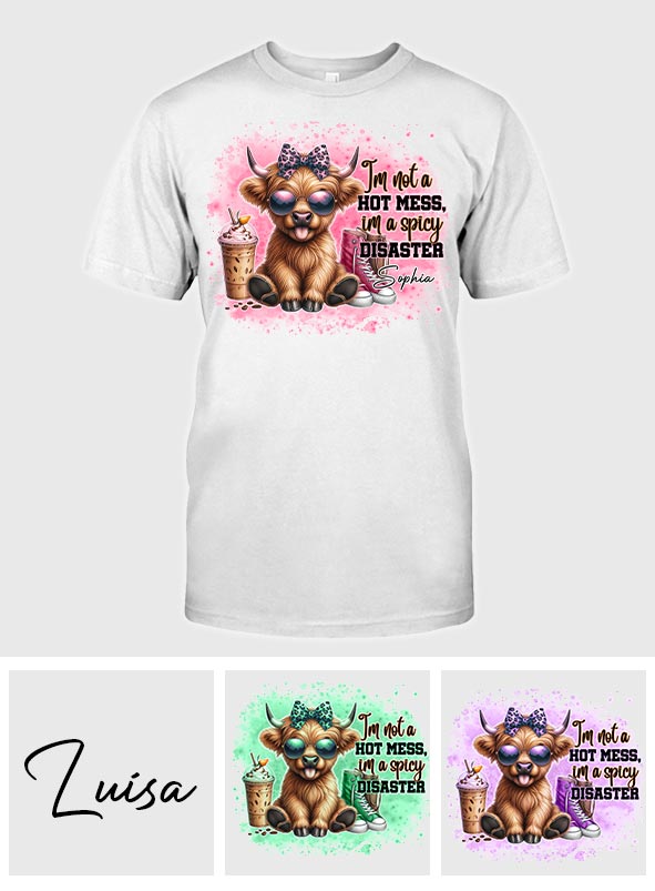 Je ne suis pas un désastre ambulant - T-shirt et sweat à capuche personnalisés