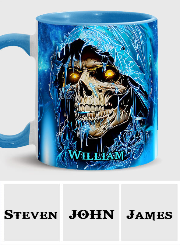 Mug personnalisé à motif crâne cool