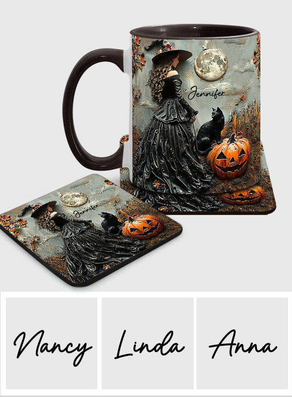 Beautiful Witch - Personalized Witch Accent Mug