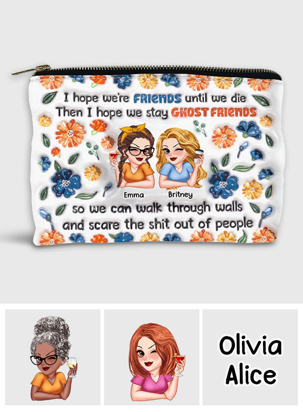 Pochette personnalisée pour meilleures amies - Amies fantômes