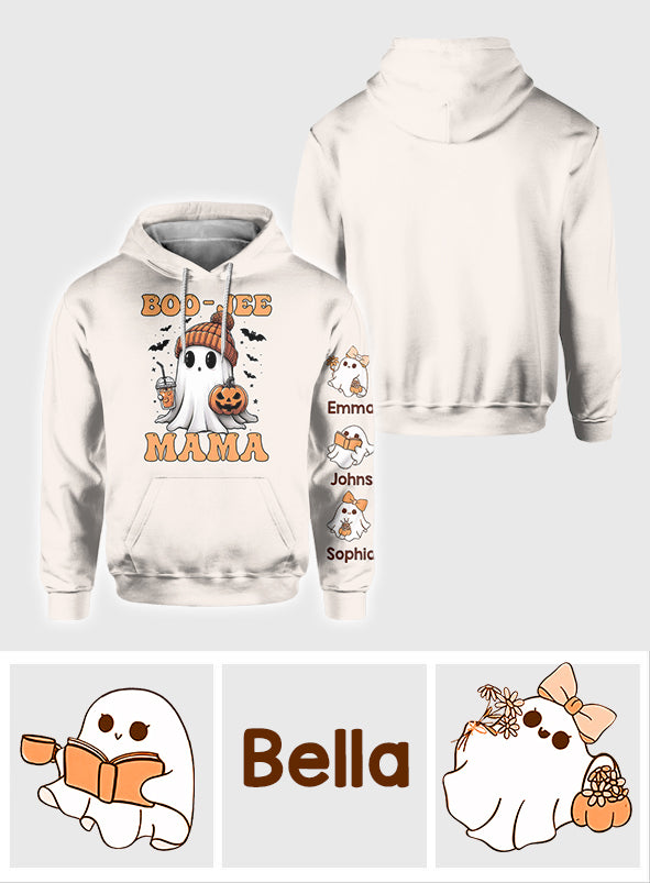 T-shirt personnalisé Halloween Boo Jee Mama - Maman