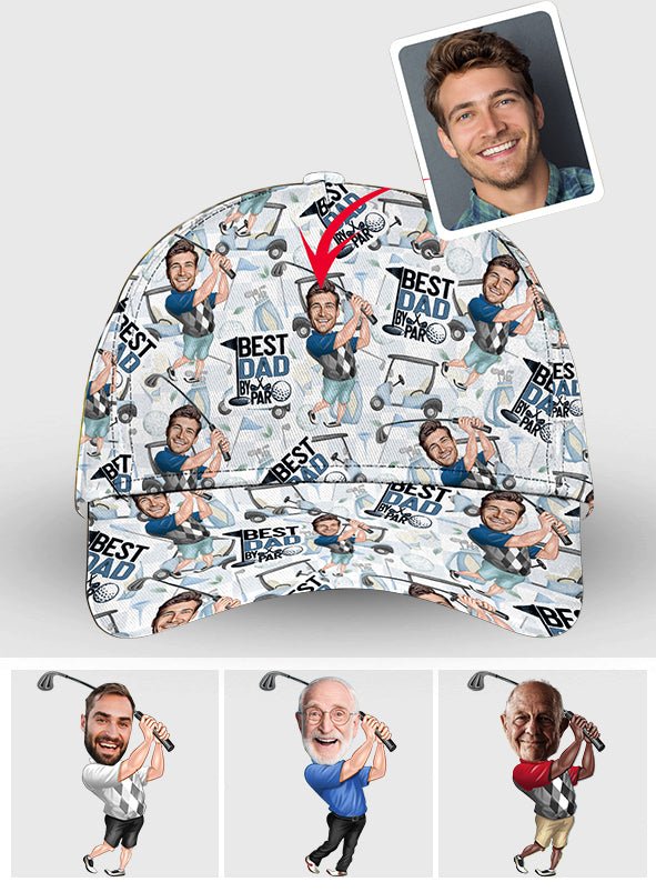 Cadeau pour papa, oncle, mari golfeur… - Casquette de golf classique personnalisée