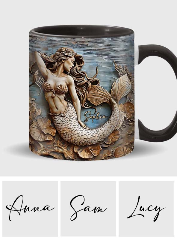 Mug personnalisé à motif sirène - Magnifique sirène