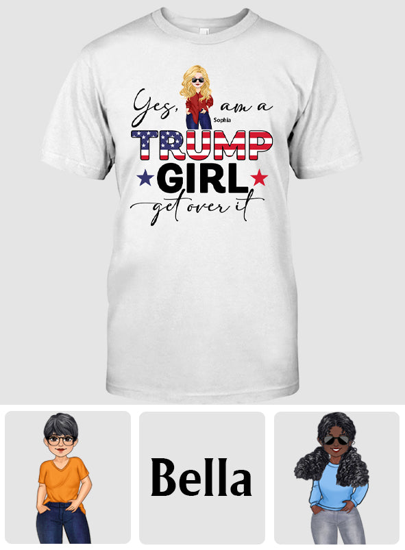Trump Girl 2024 - T-shirt et sweat à capuche personnalisés