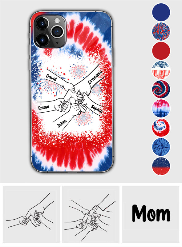 Grandma's Life 4th Of July - Personalized Grandma Phone Case