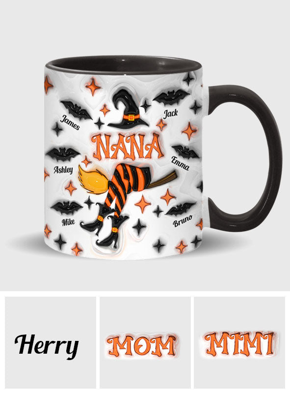 Nana Liffe/ Vie de grand-mère/ Vie de maman... - Mug personnalisé « Grand-mère »