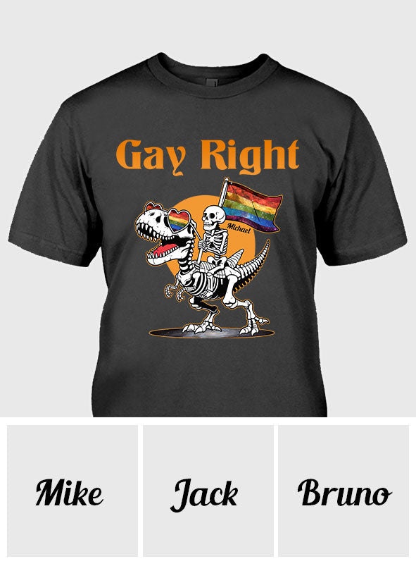 Droits des homosexuels - T-shirt et sweat à capuche personnalisés de soutien LGBT