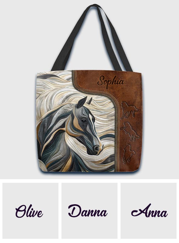Magnifique cheval - Sac fourre-tout personnalisé à motif cheval