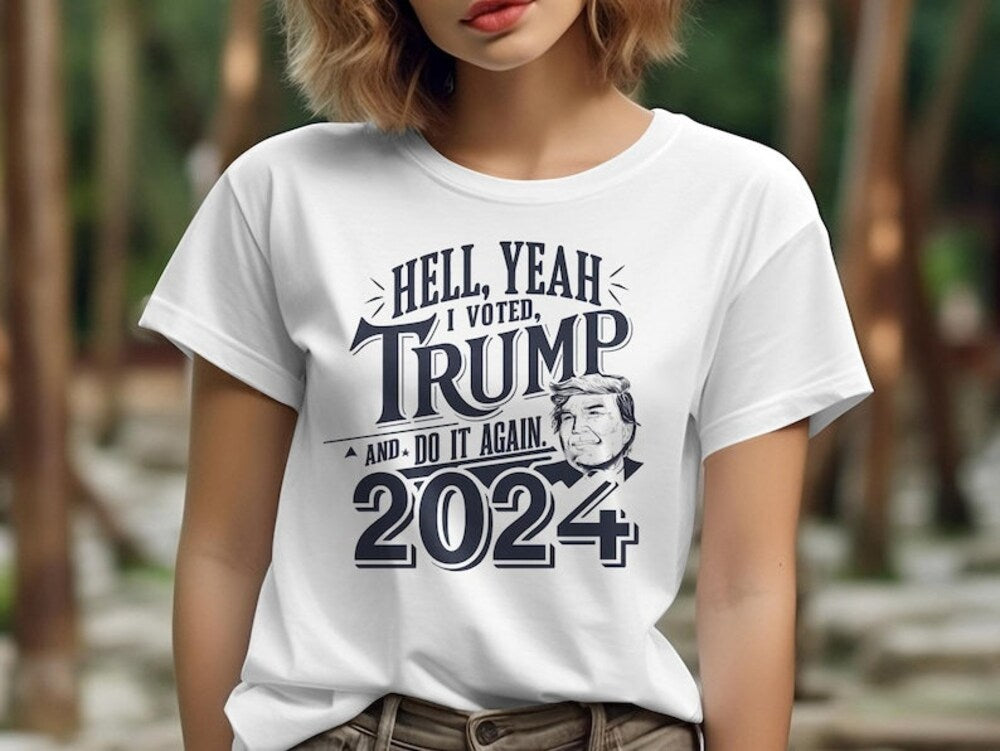 T-shirt pro-Trump 2024, T-shirt de soutien politique patriotique, T-shirt de campagne « Votez à nouveau », T-shirt républicain, T-shirt et sweat à capuche cadeaux pour les élections