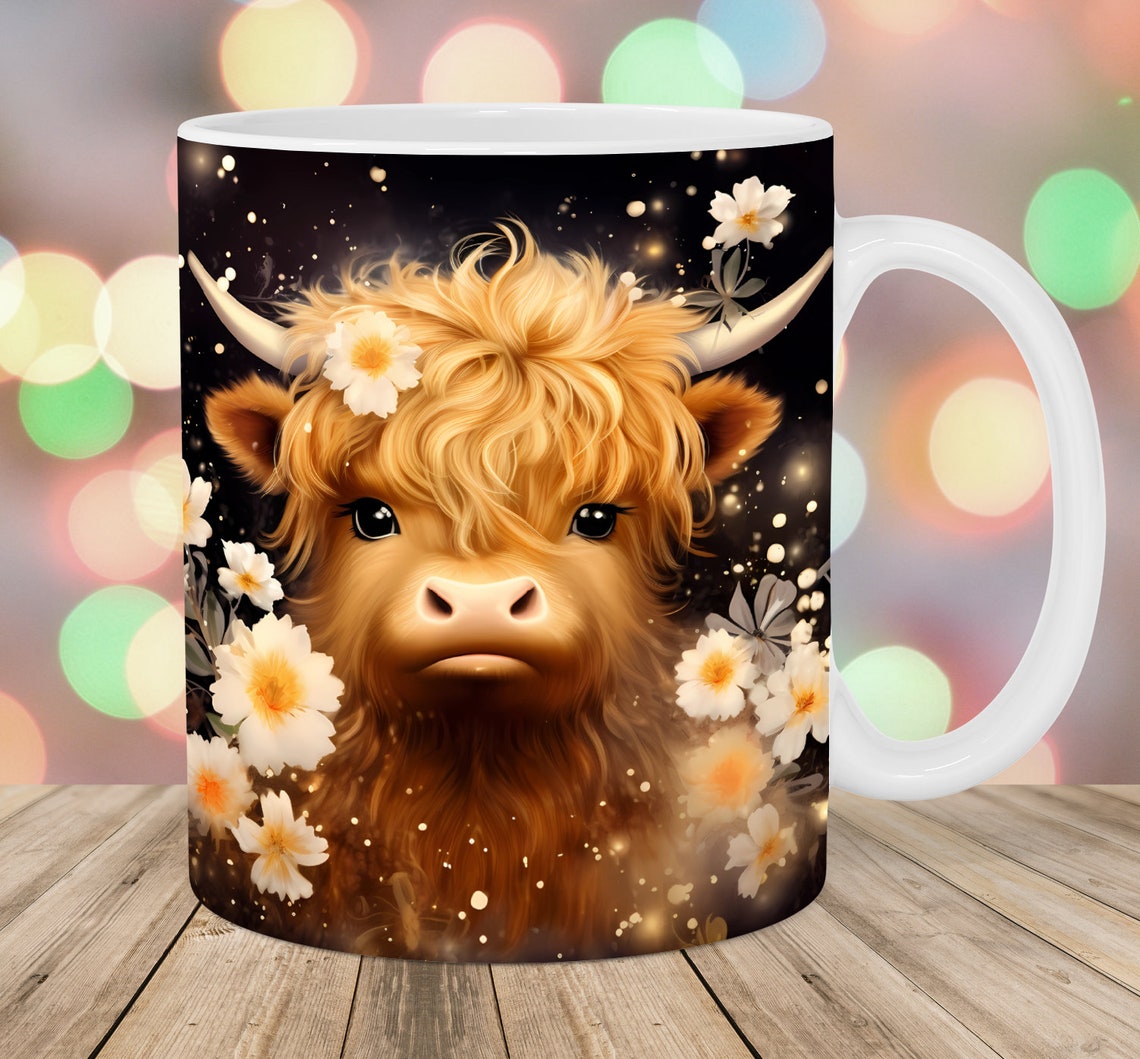 Mug Vache des Highlands Bébé 0624