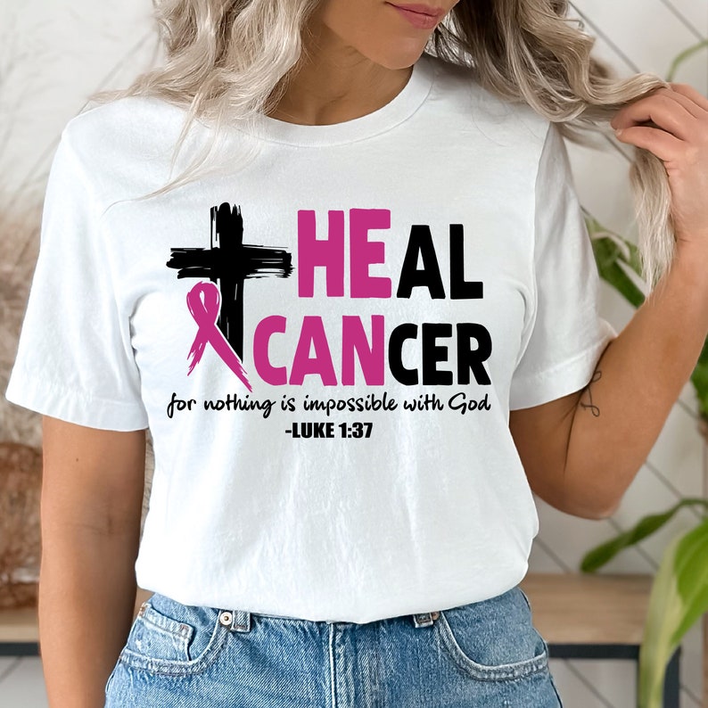 Guérir le cancer - Sensibilisation au cancer du sein T-shirt et sweat-shirt de sensibilisation au cancer du sein 0924