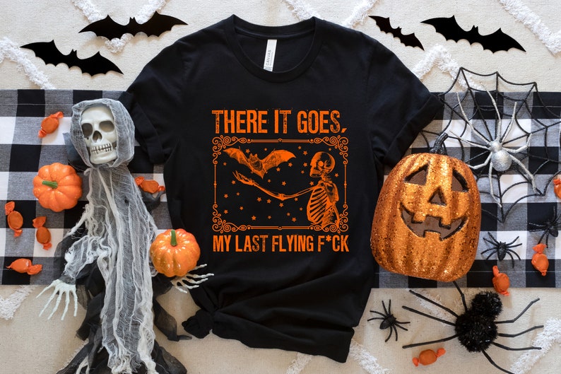 There It Goes, My Last Flying Halloween Halloween T-shirt & Hoodie 0924