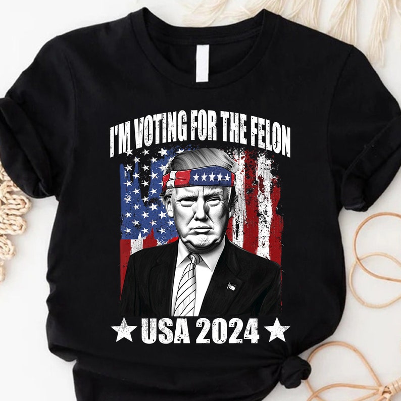 T-shirt « Je vote pour la présidente féministe », T-shirt américain 2024, T-shirt humoristique pour la fête de l'Indépendance, T-shirt et sweat à capuche patriotiques 2024