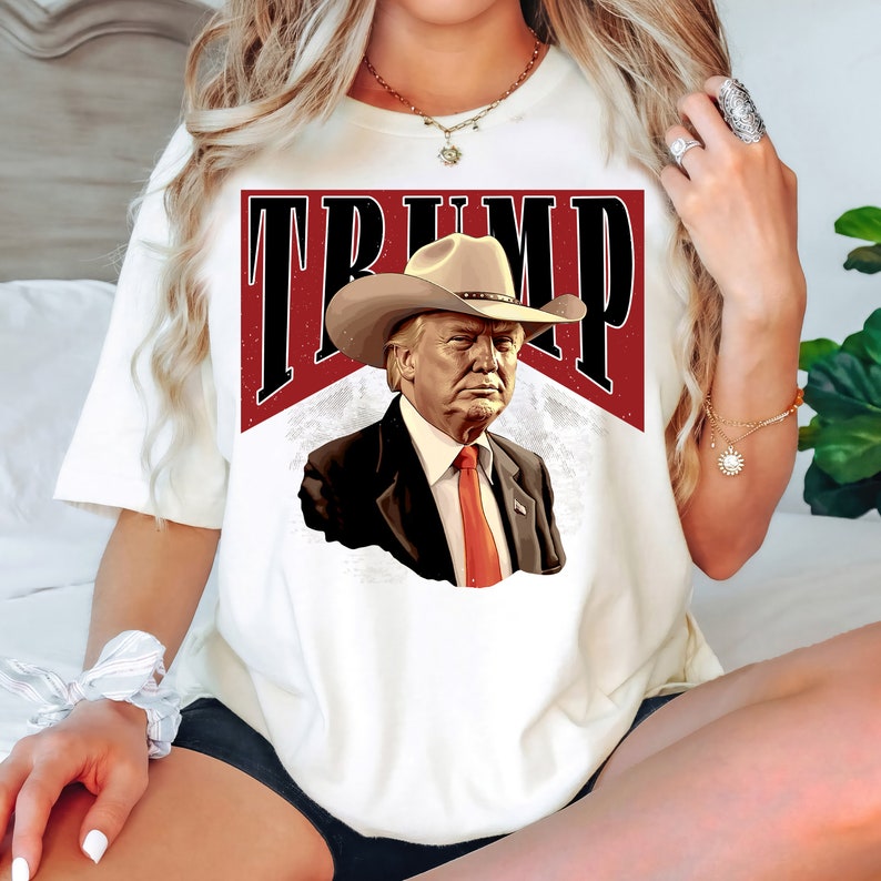 T-shirt et sweat à capuche Cowboy Trump 0924