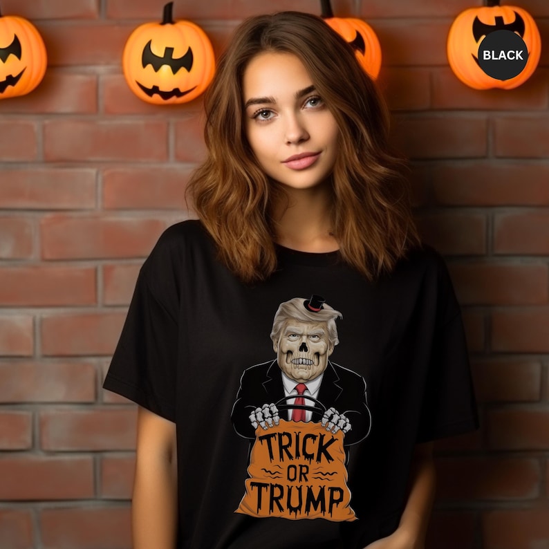 T-shirt et sweat à capuche Trick or Trump 0924
