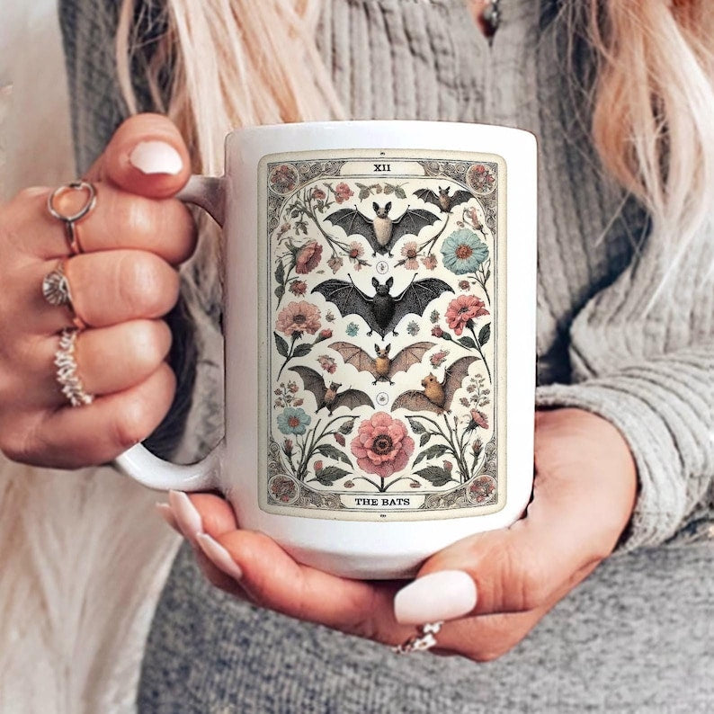 Bats Tarot Halloween Halloween Mug 0924
