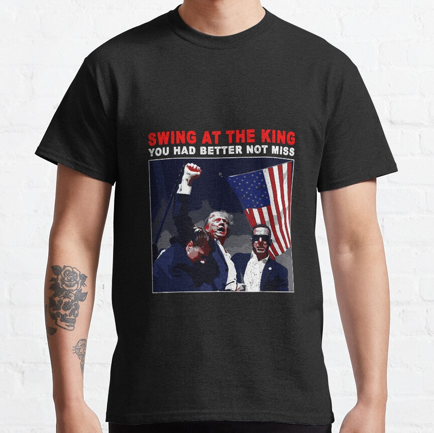Never Surrender Shirt, Fight For America T-shirt, Retro Rally Shirt T-shirt & Hoodie