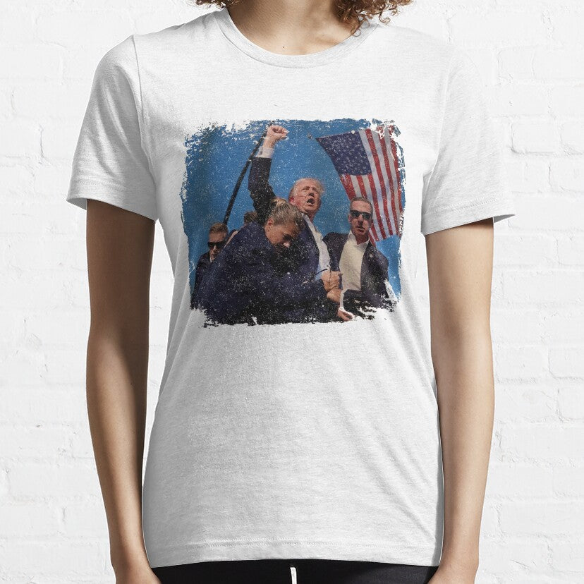 T-shirt « Never Surrender », T-shirt « Fight For America », T-shirt et sweat à capuche « Retro Rally »