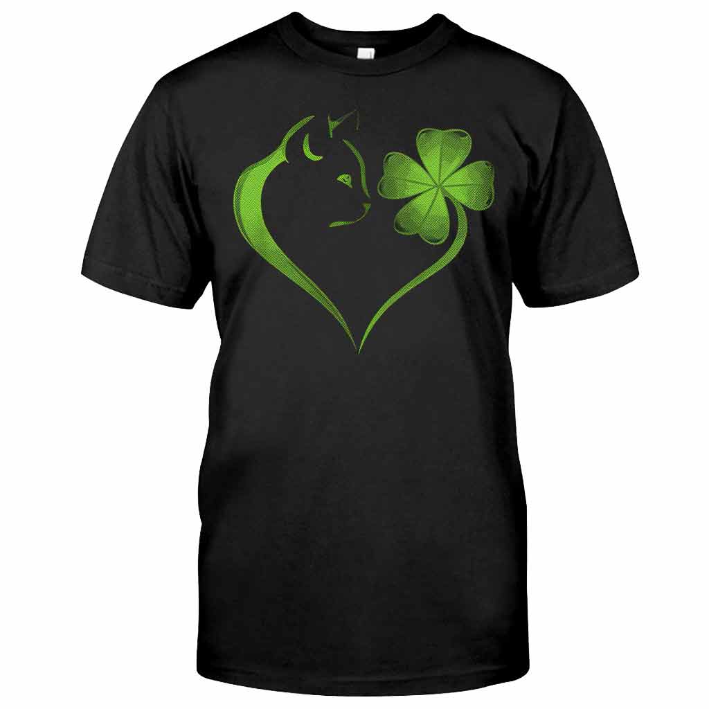 T-shirt et sweat à capuche Cat Heart Irish 0119