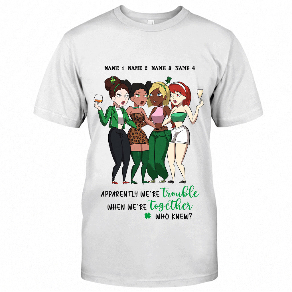 Coordinateurs de farces et attrapes - T-shirt et sweat à capuche personnalisés pour la Saint-Patrick entre meilleurs amis