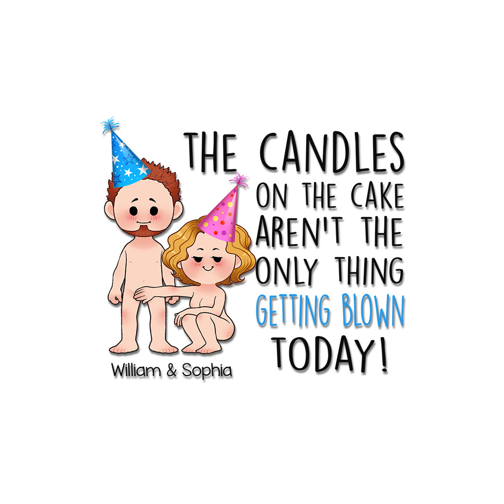 Les choses qui explosent aujourd'hui - Autocollant personnalisé pour couple