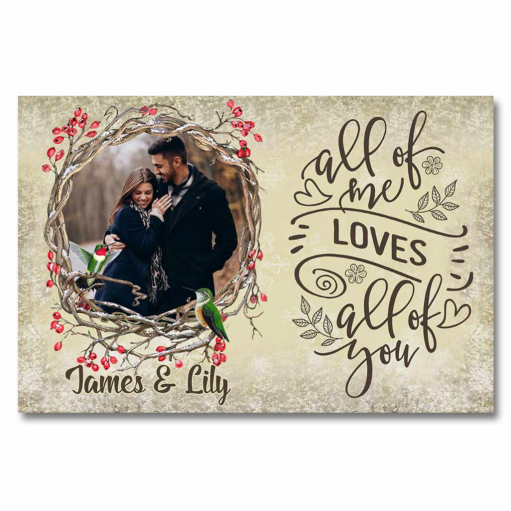 Dear My Only One - Personalized Couple Poster