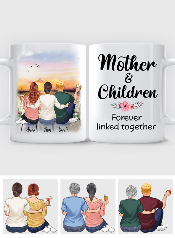 Unis pour toujours - Mug personnalisé pour la fête des mères