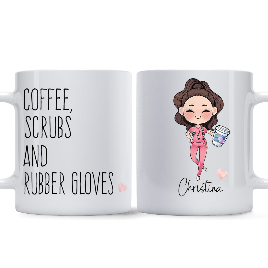 Vie d'infirmière - Mug personnalisé pour infirmière
