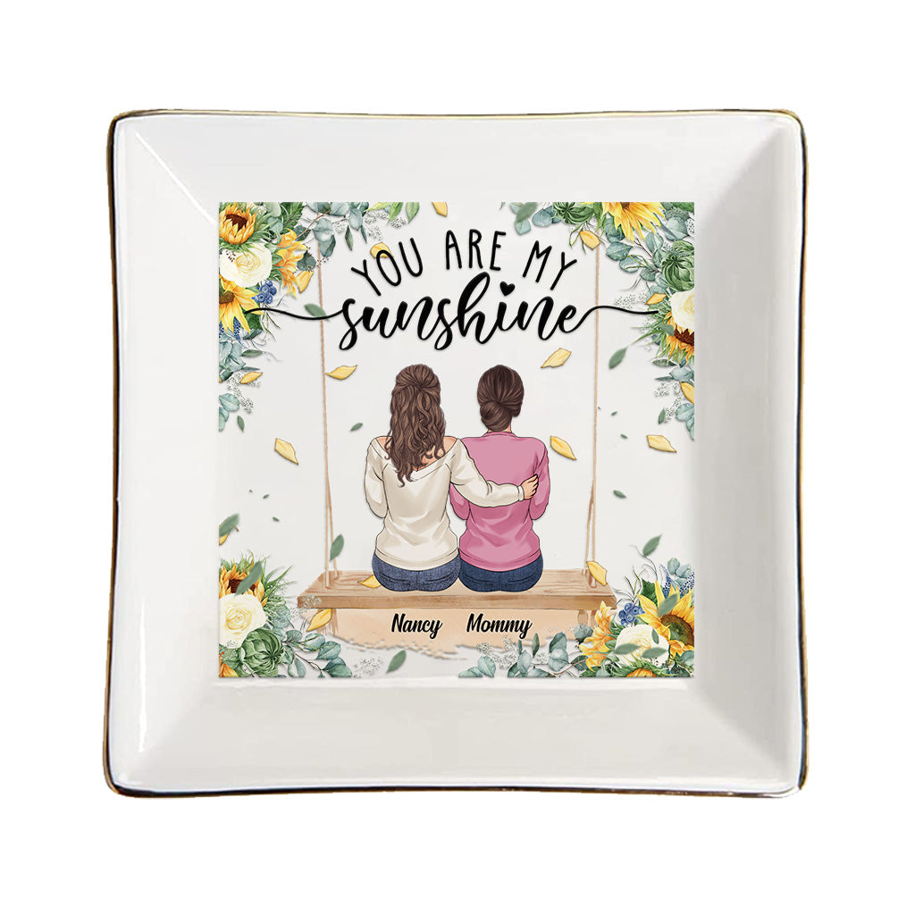 Tu es mon rayon de soleil - Porte-bijoux personnalisé pour la fête des mères