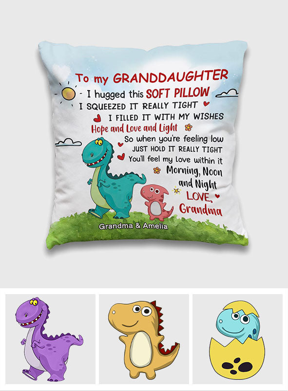 Tu sentiras mon amour - Coussin décoratif personnalisé pour la fête des mères, grand-mère