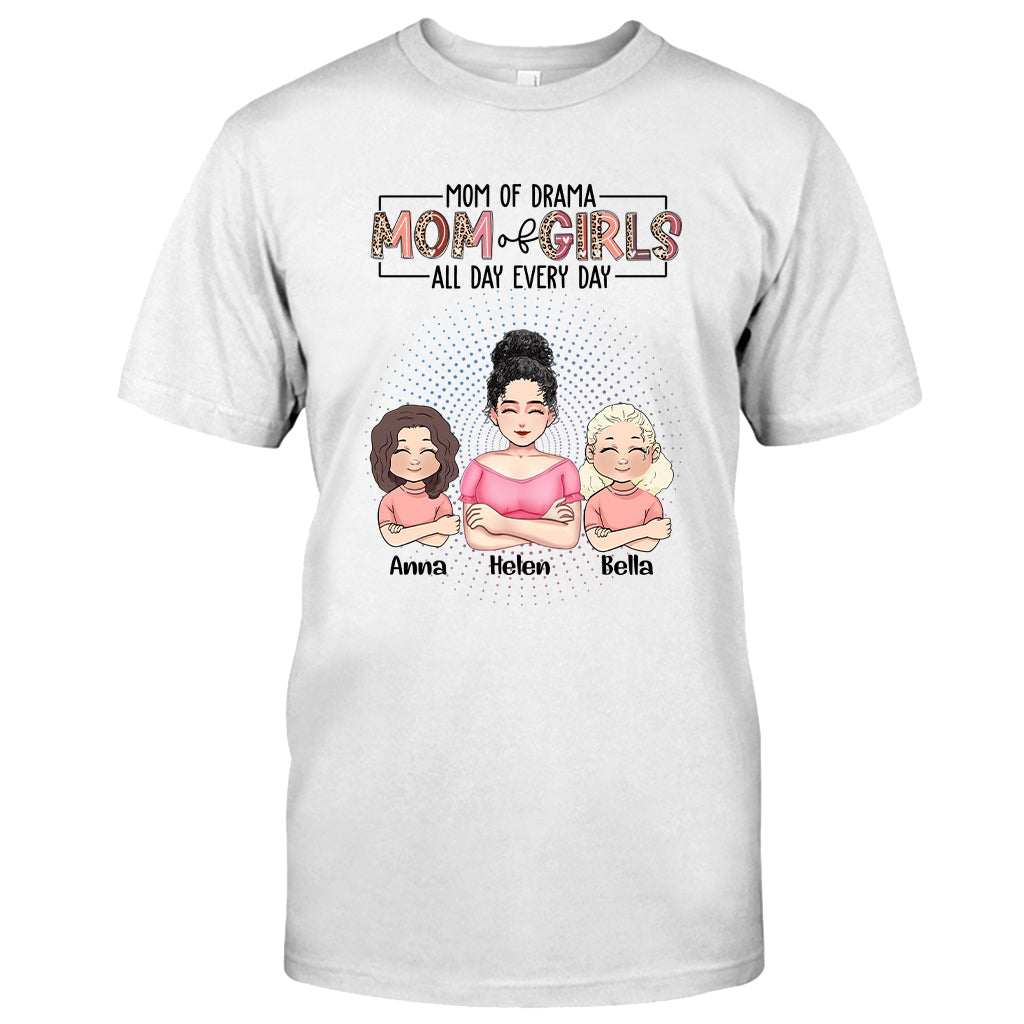 Mode maman toute la journée - T-shirt et sweat à capuche personnalisés pour la fête des mères