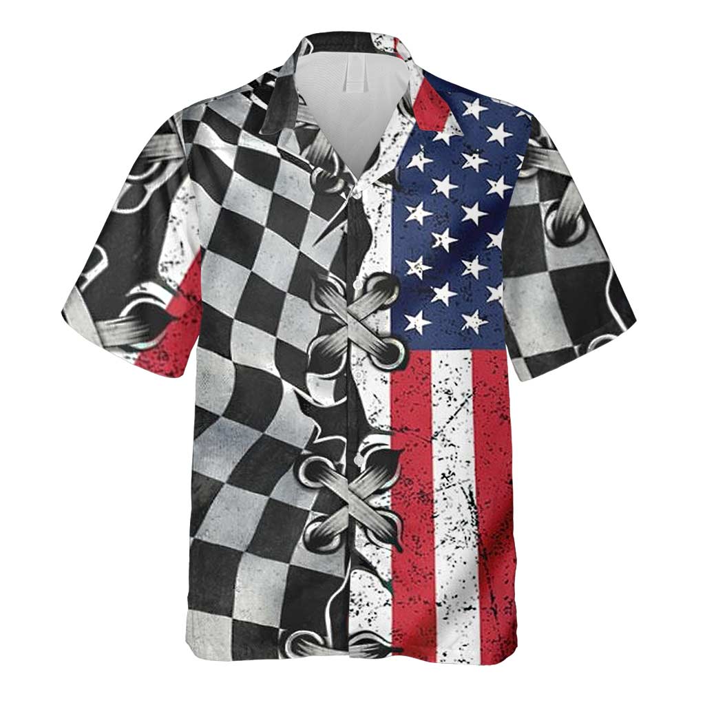 I'm A Simple Man - Independence Day Racing Hawaiian Shirt
