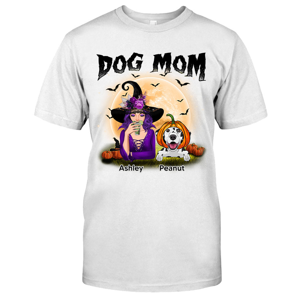 Maman de chien - T-shirt et sweat à capuche personnalisés Sorcière