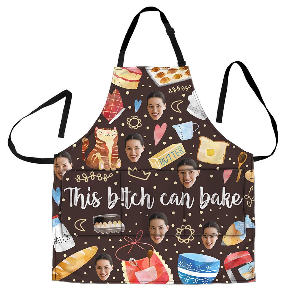 Tablier de pâtisserie personnalisé « This Girl Can Bake »