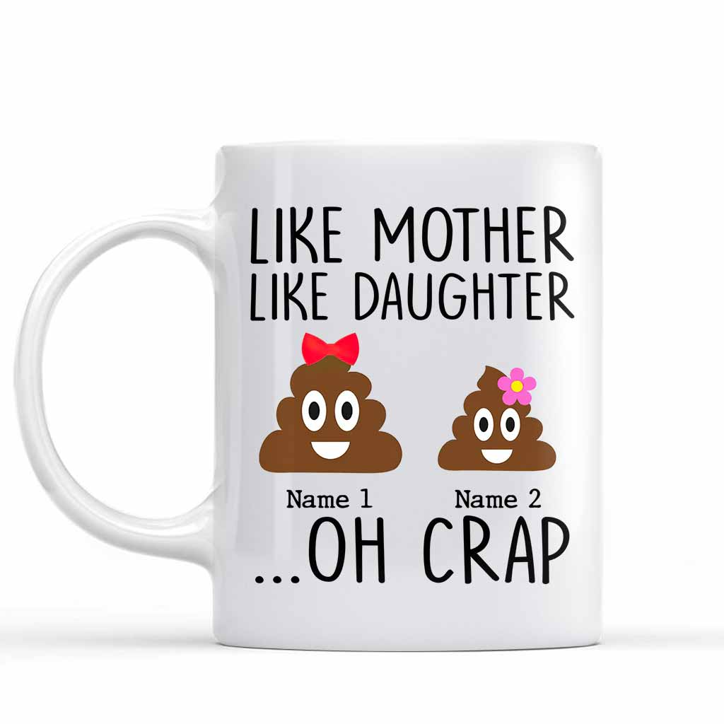 Telle mère, telle fille - Cadeau pour maman, fille, fils, papa - Mug personnalisé