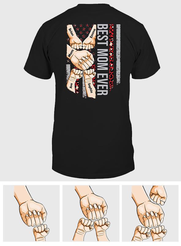 Meilleure maman du monde - T-shirt et sweat à capuche personnalisés pour la fête des mères