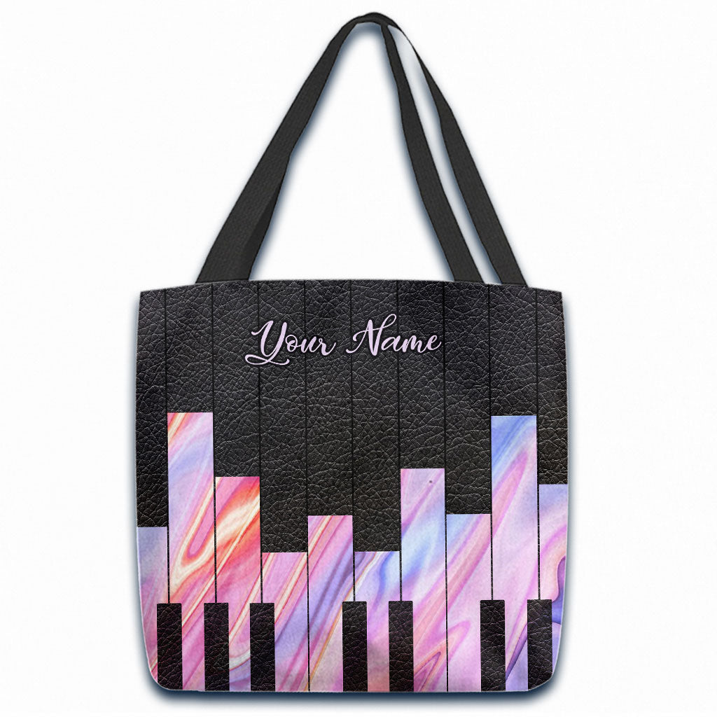 Sac fourre-tout personnalisé Music Soul Piano