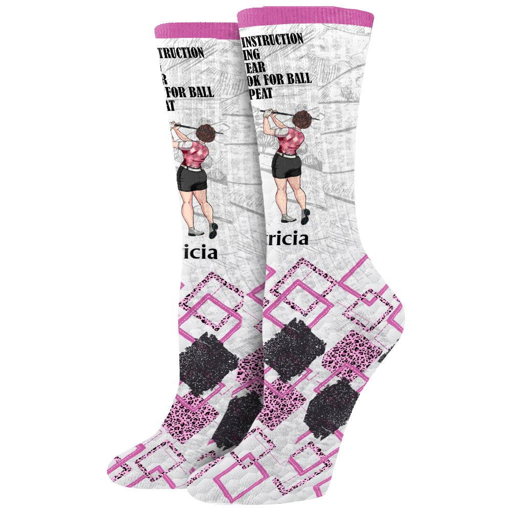 Cours de golf - Chaussettes de golf personnalisées