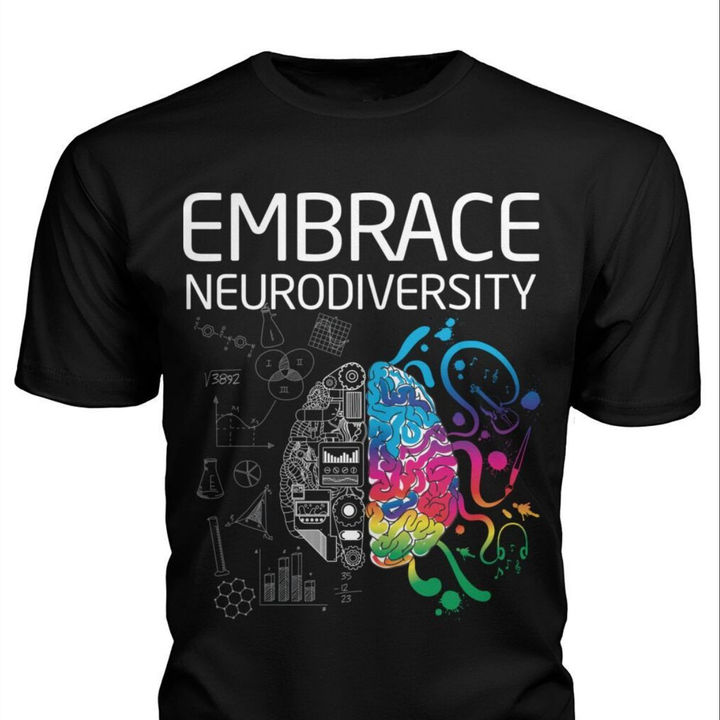 T-shirt et sweat-shirt « Embrassez la neurodiversité » et la sensibilisation à l’autisme 0523