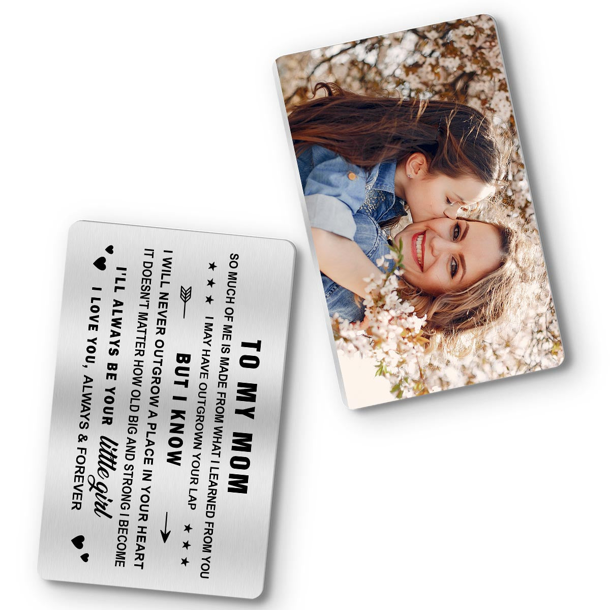 To My Dad - Gift for dad, grandma, grandpa, mom, uncle, aunt - Personalized Wallet Insert Card