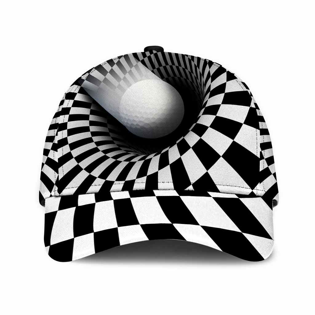 Love Golf Cap With Printed Vent Holes