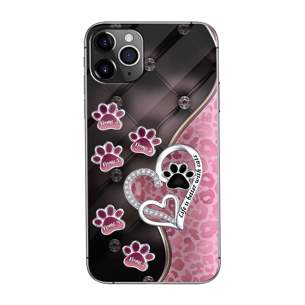 Maman Chat - Étui de téléphone personnalisé pour chat
