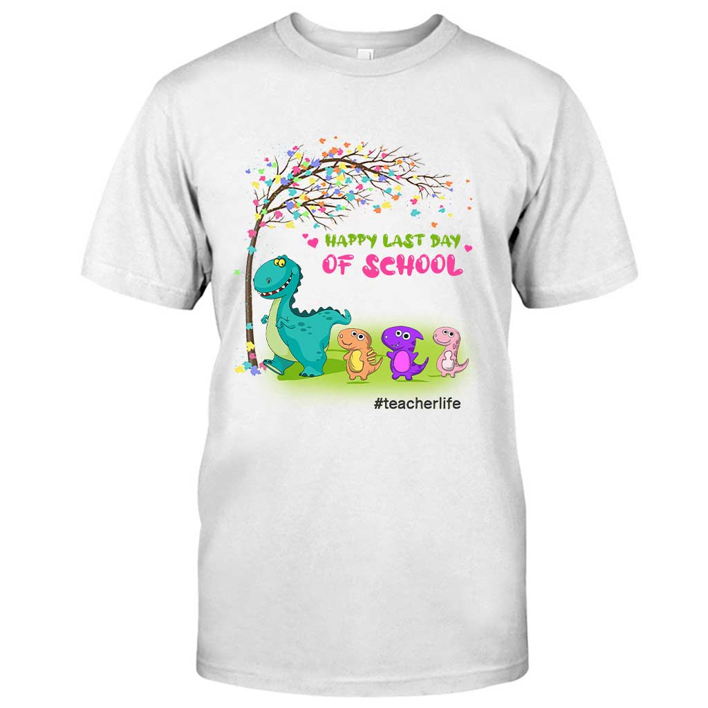 Bonne dernière journée d'école ! T-shirt et sweat à capuche personnalisés pour enseignants