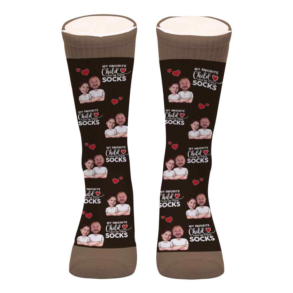 My Favorite Child - Personalized Father's Day Father Socks